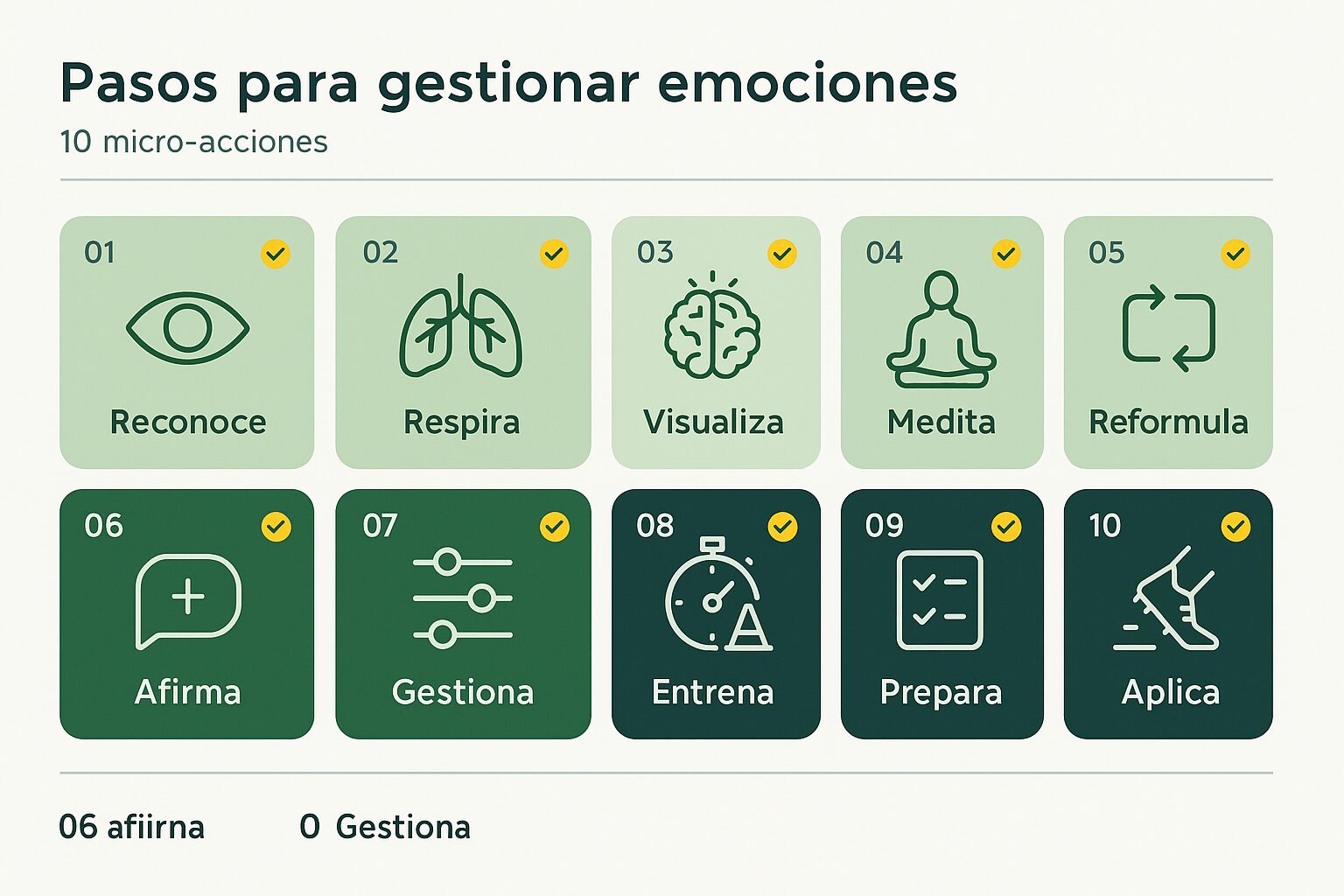 Pasos para gestionar emociones en el fútbol