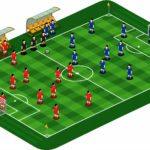 Formación en campo de fútbol